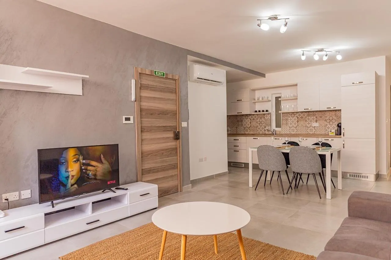 Fancy Modern Apt Sliema - W/ 2Br location